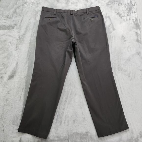Dockers Pants Mens 42 X 30 Gray D3 Signature Classic Fit Pleated Cotton Office - Picture 2 of 14